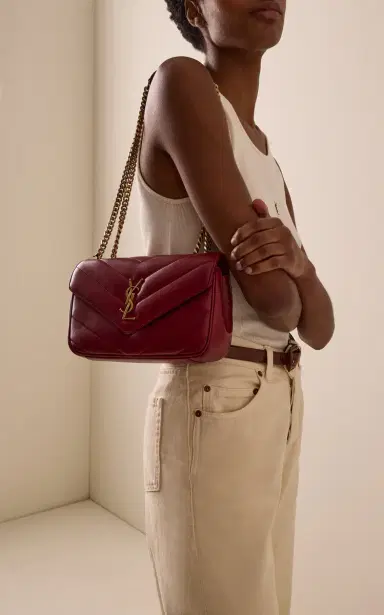 Saint Laurent LouLou Small Matelassé Leather Bag | Thumbnail 2 Saint Laurent LouLou Small Matelassé Leather Bag | Thumbnail 2