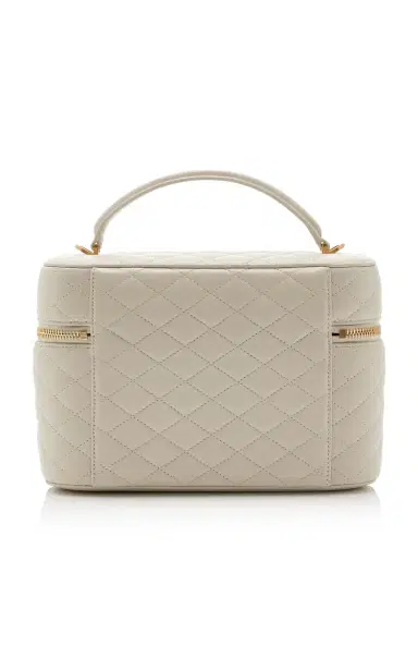 Saint Laurent Gaby Large Quilted Leather Vanity Bag | Thumbnail 4 Saint Laurent Gaby Large Quilted Leather Vanity Bag | Thumbnail 4