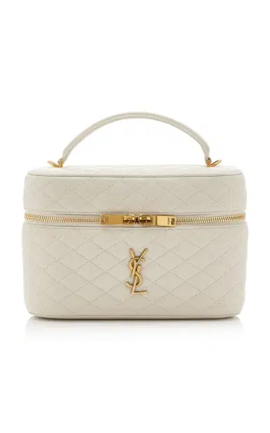 Saint Laurent Gaby Large Quilted Leather Vanity Bag | Thumbnail 1 Saint Laurent Gaby Large Quilted Leather Vanity Bag | Thumbnail 1