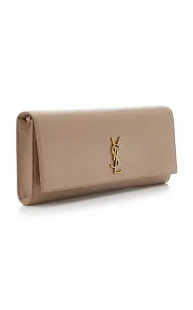 Saint Laurent Kate Grain de Poudre Leather Clutch | Thumbnail 4 Saint Laurent Kate Grain de Poudre Leather Clutch | Thumbnail 4