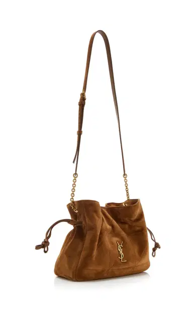 Saint Laurent Jamie Suede Shoulder Pouch | Thumbnail 3 Saint Laurent Jamie Suede Shoulder Pouch | Thumbnail 3
