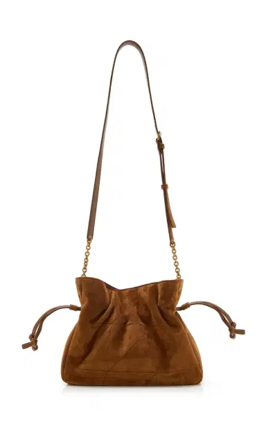 Saint Laurent Jamie Suede Shoulder Pouch | Thumbnail 4 Saint Laurent Jamie Suede Shoulder Pouch | Thumbnail 4