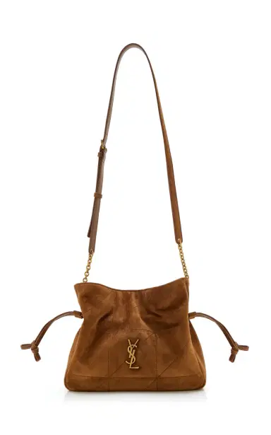 Saint Laurent Jamie Suede Shoulder Pouch | Thumbnail 6 Saint Laurent Jamie Suede Shoulder Pouch | Thumbnail 6