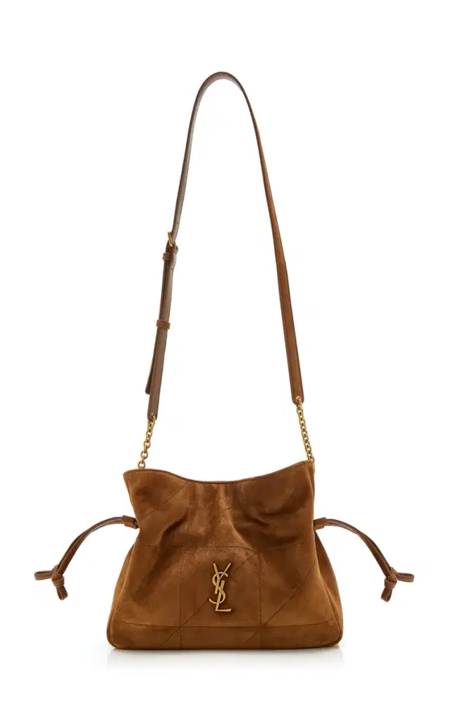 Saint Laurent Jamie Suede Shoulder Pouch