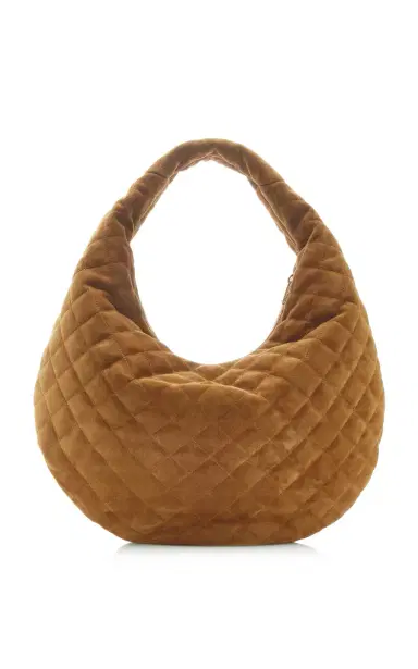 Saint Laurent Icare Quilted Suede Hobo Bag | Thumbnail 4 Saint Laurent Icare Quilted Suede Hobo Bag | Thumbnail 4