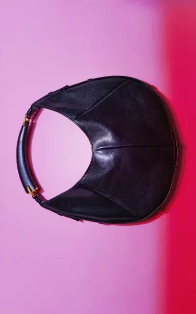 Saint Laurent Mombasa Medium Leather Hobo Bag | Thumbnail 2 Saint Laurent Mombasa Medium Leather Hobo Bag | Thumbnail 2