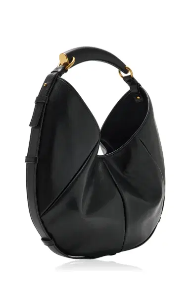 Saint Laurent Mombasa Medium Leather Hobo Bag | Thumbnail 4 Saint Laurent Mombasa Medium Leather Hobo Bag | Thumbnail 4