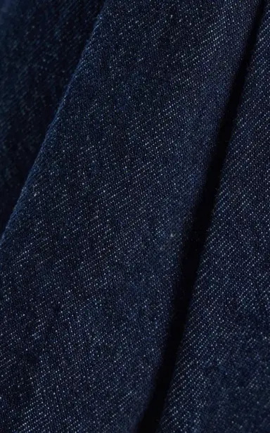 Frame The Structural Pleated Denim Shorts | Thumbnail 5 Frame The Structural Pleated Denim Shorts | Thumbnail 5