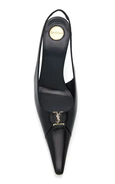 Saint Laurent Babylone Leather Pumps | Thumbnail 3 Saint Laurent Babylone Leather Pumps | Thumbnail 3