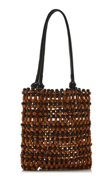 STAUD Baja Beaded Mini Tote Bag | Thumbnail 6 STAUD Baja Beaded Mini Tote Bag | Thumbnail 6