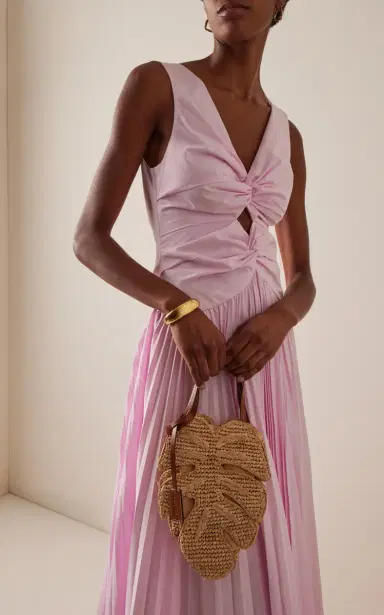 Staud Palm Raffia Bag | Thumbnail 2 Staud Palm Raffia Bag | Thumbnail 2