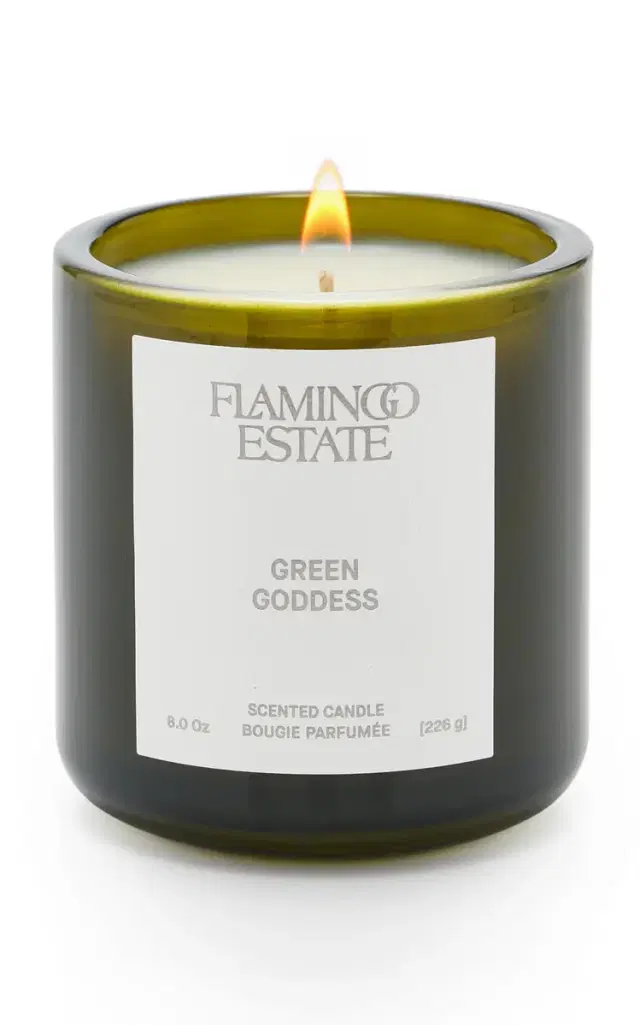 Flamingo Estate Green Goddess Candle - Green