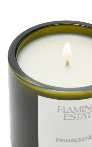 Flamingo Estate Prinsesstärta Candle - Green | Thumbnail 2