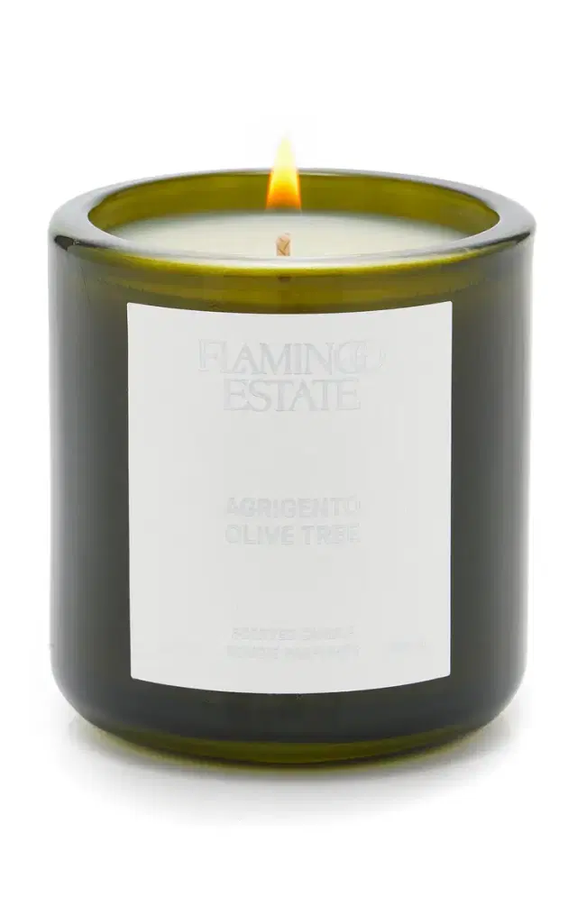 Flamingo Estate Agrigento Olive Tree Candle - Green