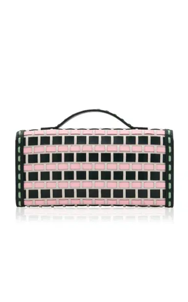 Roger Vivier Belle Vivier Leather Clutch | Thumbnail 4