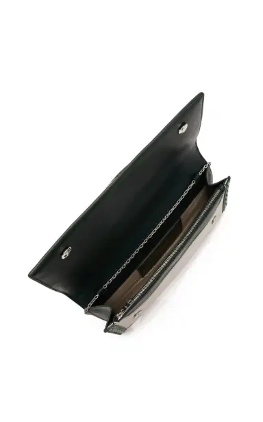 Roger Vivier Belle Vivier Leather Clutch | Thumbnail 5