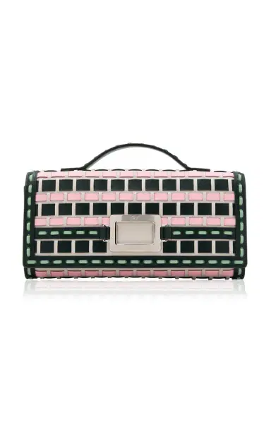 Roger Vivier Belle Vivier Leather Clutch | Thumbnail 6