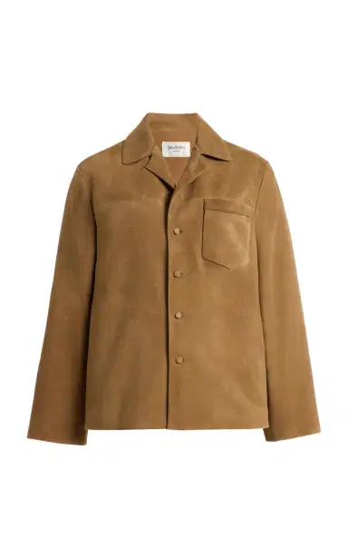 Saint Laurent Suede Jacket | Thumbnail 1 Saint Laurent Suede Jacket | Thumbnail 1