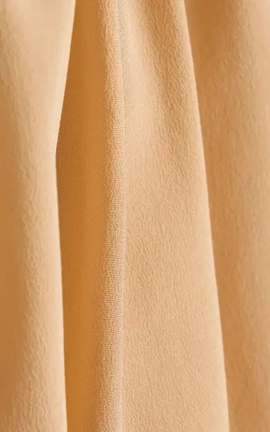 Saint Laurent Silk Crepe de Chine Midi Balloon Dress | Thumbnail 5