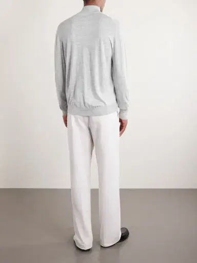ELEVENTY Wool Half-Zip Sweater - Men | Thumbnail 4