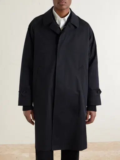 De Petrillo Structured Cotton-Blend Coat - Men | Thumbnail 3 De Petrillo Structured Cotton-Blend Coat - Men | Thumbnail 3