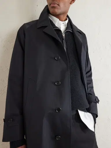 De Petrillo Structured Cotton-Blend Coat - Men | Thumbnail 5 De Petrillo Structured Cotton-Blend Coat - Men | Thumbnail 5