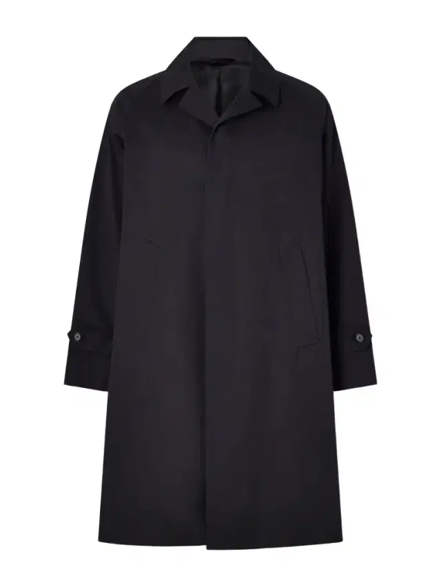 Structured Cotton-Blend Coat - Men