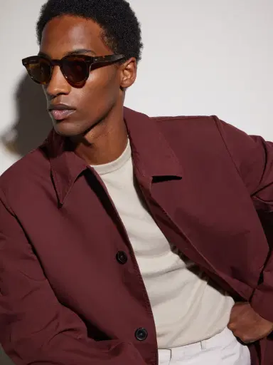 Oliver Peoples Cary Grant Sun 48 Round-Frame Acetate Sunglasses - Men | Thumbnail 5