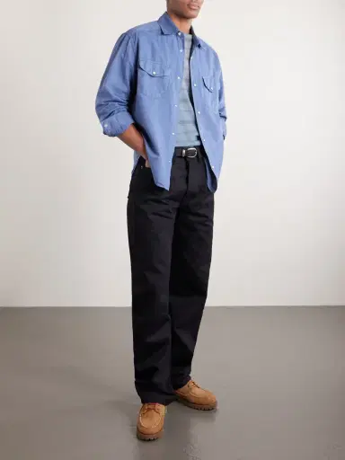 3sixteen Cotton and Linen-Blend Shirt - Men | Thumbnail 2 3sixteen Cotton and Linen-Blend Shirt - Men | Thumbnail 2