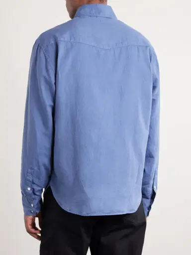 3sixteen Cotton and Linen-Blend Shirt - Men | Thumbnail 4 3sixteen Cotton and Linen-Blend Shirt - Men | Thumbnail 4