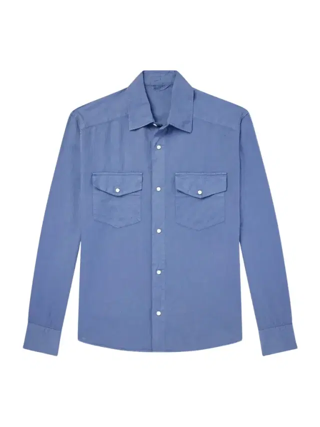 Cotton and Linen-Blend Shirt - Men