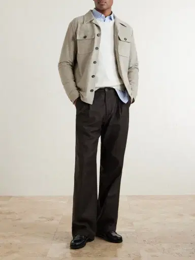 ELEVENTY Suede Jacket - Men | Thumbnail 2