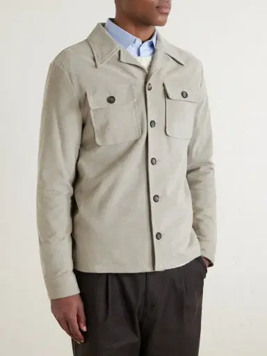 ELEVENTY Suede Jacket - Men | Thumbnail 3