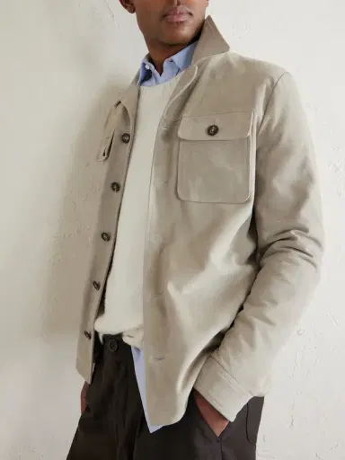 ELEVENTY Suede Jacket - Men | Thumbnail 5