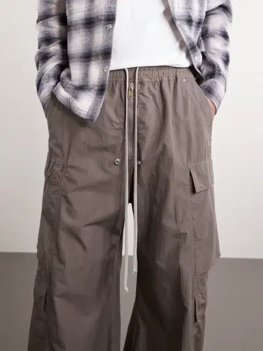 DRKSHDW by Rick Owens Jumbo Belas Cotton Cargo Trousers - Men | Thumbnail 5 DRKSHDW by Rick Owens Jumbo Belas Cotton Cargo Trousers - Men | Thumbnail 5