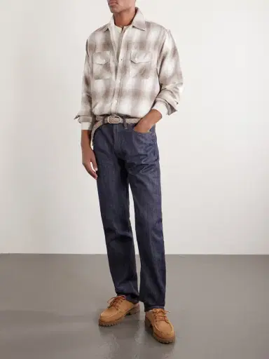 3sixteen Checked Cotton-Flannel Shirt - Men | Thumbnail 2 3sixteen Checked Cotton-Flannel Shirt - Men | Thumbnail 2