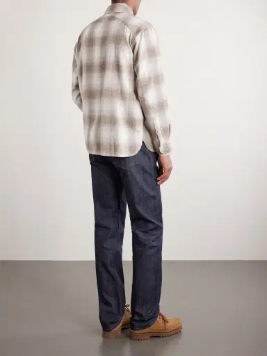 3sixteen Checked Cotton-Flannel Shirt - Men | Thumbnail 4 3sixteen Checked Cotton-Flannel Shirt - Men | Thumbnail 4