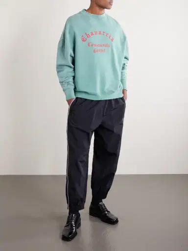 Willy Chavarria Community Center Hooligan Cotton Sweatshirt - Men | Thumbnail 2