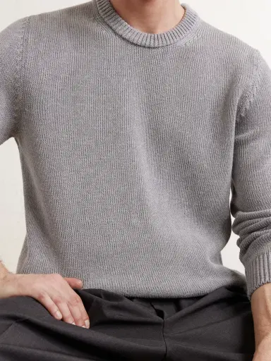 Slowear Slim-Fit Cotton Sweater - Men | Thumbnail 5