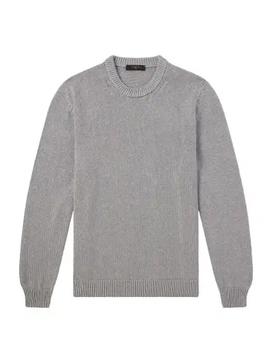 Slowear Slim-Fit Cotton Sweater - Men | Thumbnail 1
