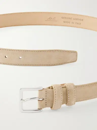 MR P. 3cm Suede Belt - Men | Thumbnail 3