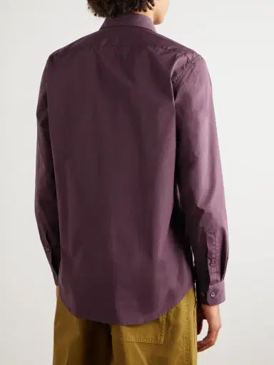 Dries Van Noten Cotton-Poplin Shirt - Men | Thumbnail 4 Dries Van Noten Cotton-Poplin Shirt - Men | Thumbnail 4