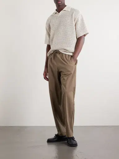Kardo Roy Straight-Leg Cotton Trousers - Men | Thumbnail 2 Kardo Roy Straight-Leg Cotton Trousers - Men | Thumbnail 2