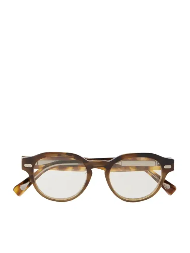 Brunello Cucinelli Round-Frame Acetate Glasses - Men