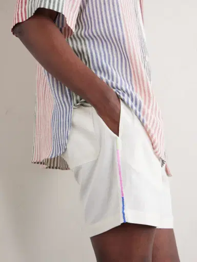 Kardo Olbia Straight-Leg Cotton Drawstring Shorts - Men | Thumbnail 5 Kardo Olbia Straight-Leg Cotton Drawstring Shorts - Men | Thumbnail 5