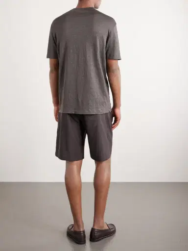 Thom Sweeney Linen-Blend T-Shirt - Men | Thumbnail 4 Thom Sweeney Linen-Blend T-Shirt - Men | Thumbnail 4