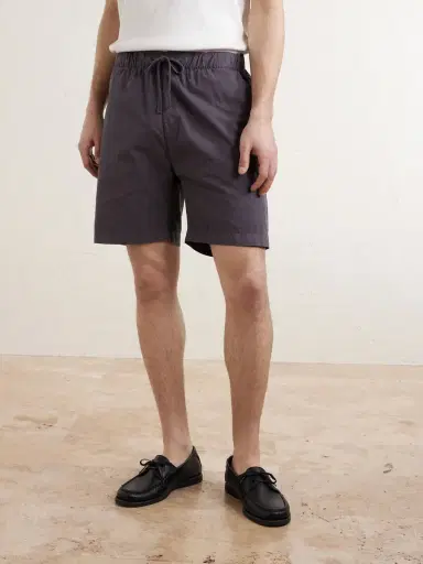 Hartford Joggy Straight-Leg Cotton Drawstring Shorts - Men | Thumbnail 3