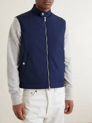 ELEVENTY Slim-Fit Wool-Blend Gilet - Men | Thumbnail 3 ELEVENTY Slim-Fit Wool-Blend Gilet - Men | Thumbnail 3