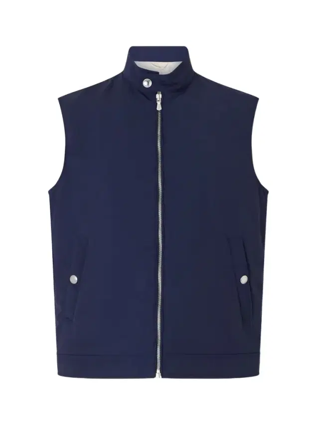 Slim-Fit Wool-Blend Gilet - Men
