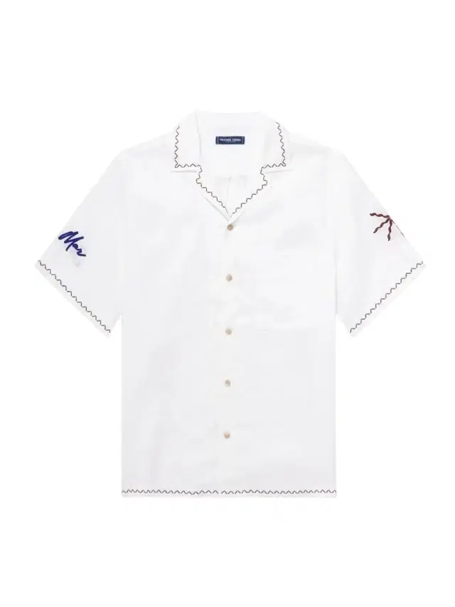 Alves Embroidered Linen Shirt - Men Alves Embroidered Linen Shirt - Men